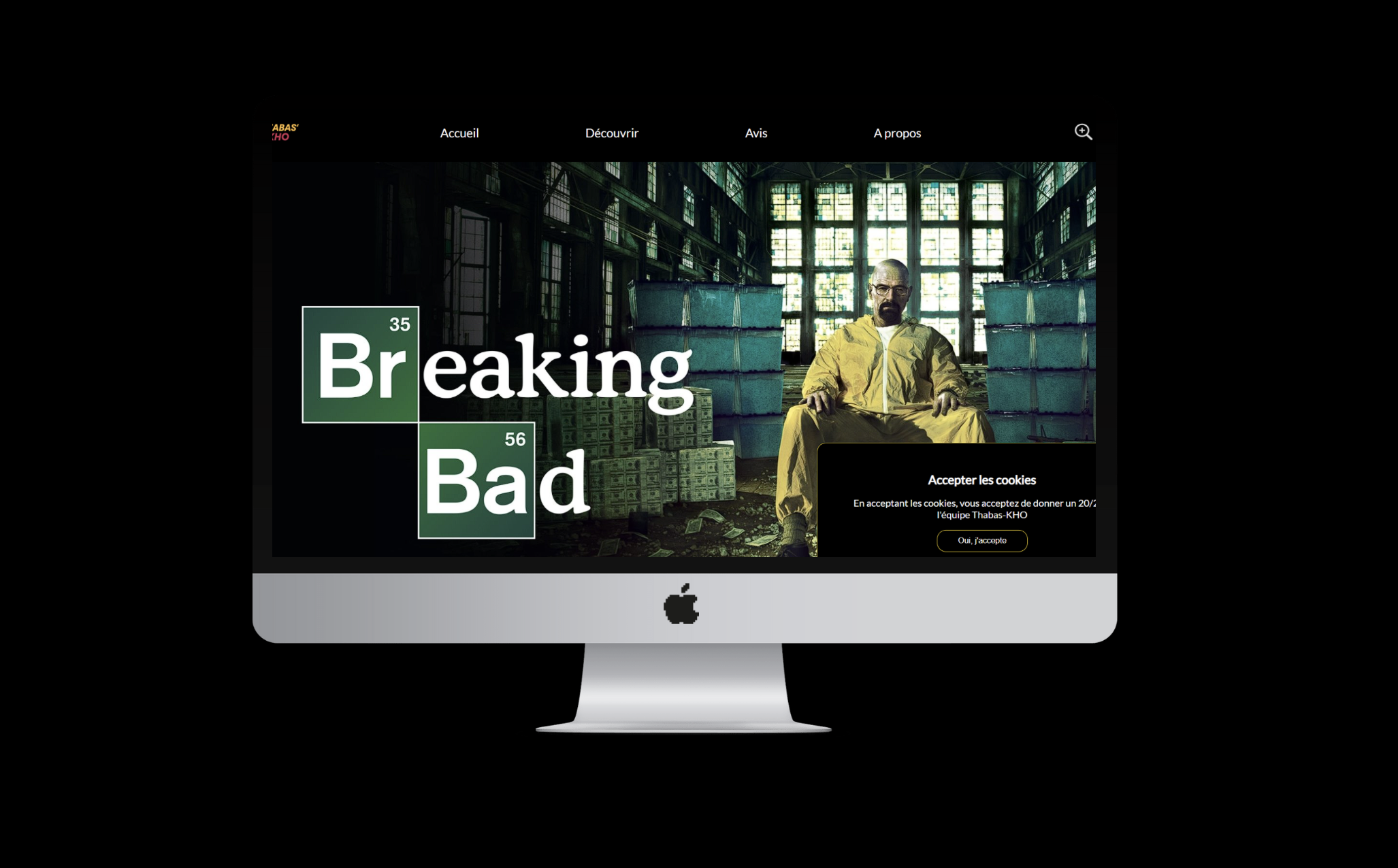 Picture of our website